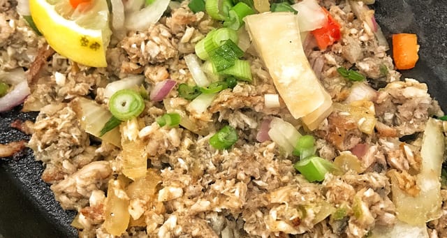 Bangus Sisig.
