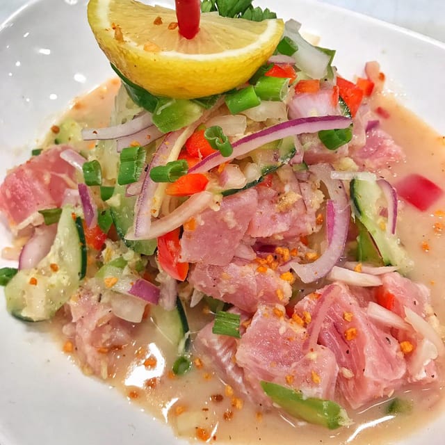 Kilawing Tuna Seafood.