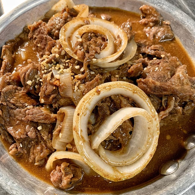Bistek Tagalog Beef.