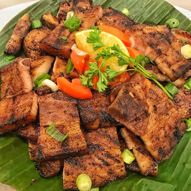 Inihaw Na Liempo Pork.