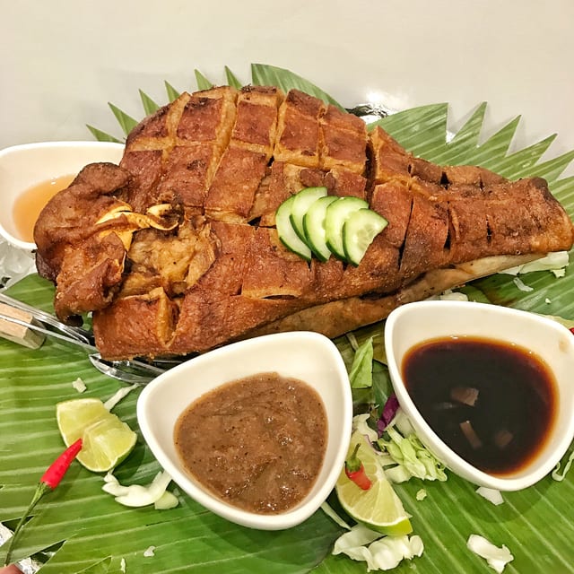 Crispy Pork Ulo House Special.