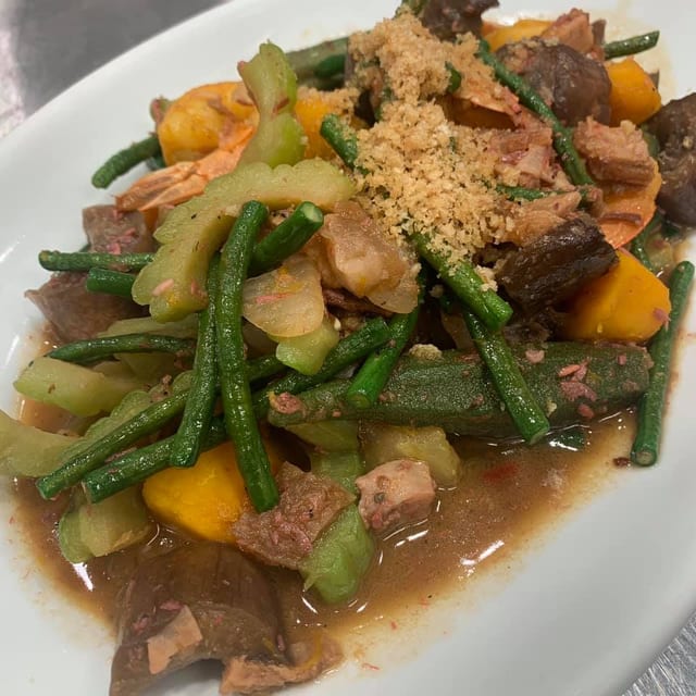Pinakbet Vegetable.